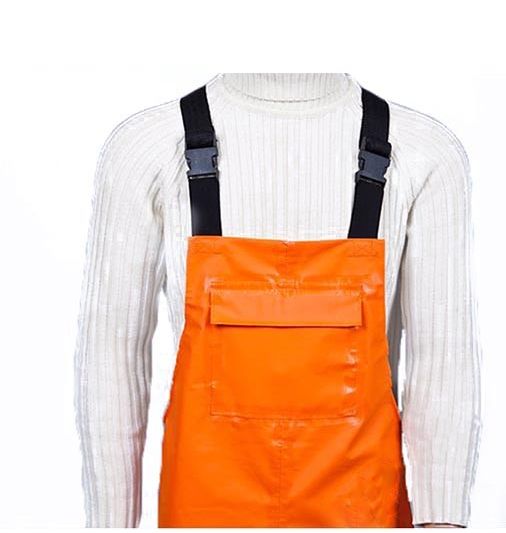 костюм рыболовный рокон фишерман, 48-50, 182-188, оранж (пвх 500 г/м, 10 000 мм вод.ст.) м