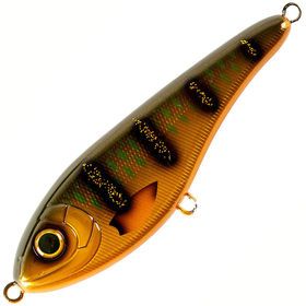 Воблер Джеркбейт Strike Pro Buster Jerk Sinking,  150 мм,  75 гр,  Загл. 0, 5м.-4, 0м.,  Тонущий,  цвет: C753F-UV Olive Perch UV,  (EG-048#C753F-UV)