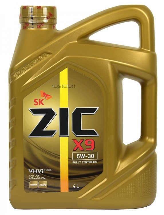 ZIC X9 5W30 4L синтетическое моторное масло