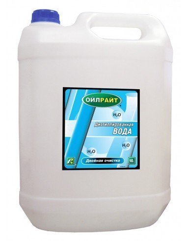 Вода дистилированная 20л. OILRIGHT