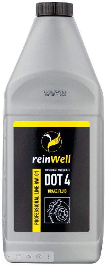 Тормозная жидкость Reinwell ДОТ-4 RW-01 455гр