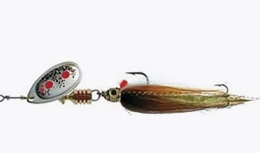 Блесна вращающаяся Mepps "Aglia TW Streamer 2, Silver (блистер)