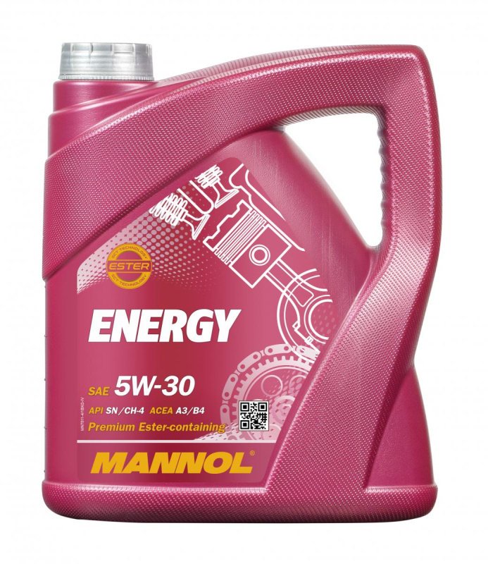 MANNOL Energy 5W30 7511 4л синтетическое моторное масло