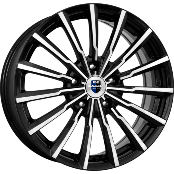 Литой диск K&K Акцент 5.5x14/4x98 D58.6 ET40 алмаз черный комплект 4шт.