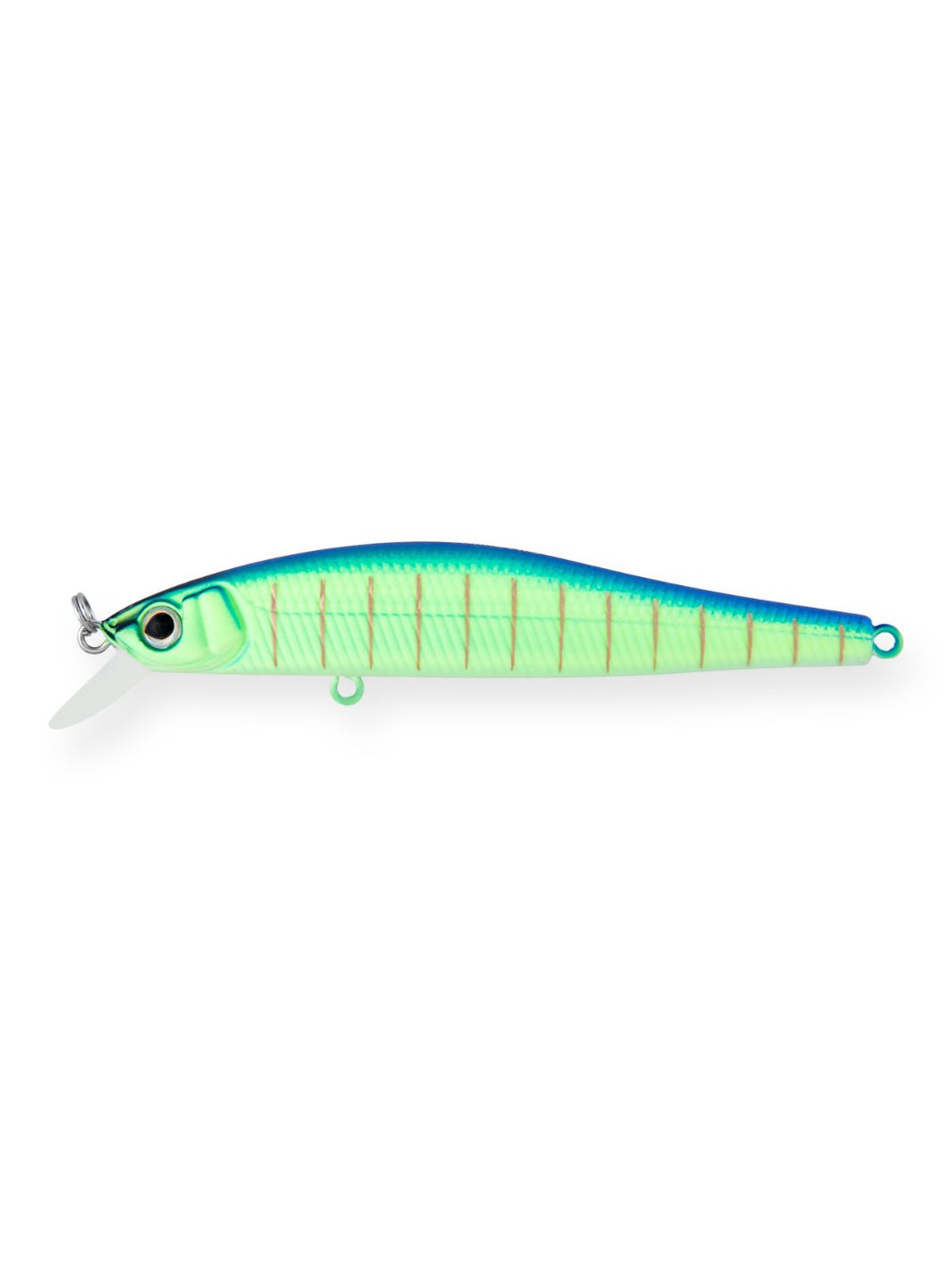 Воблер Минноу Strike Pro Jumper 90SP,  90 мм,  10 гр,  Загл. 0, 8м.-1, 5м.,  Нейтральный,  цвет: 597S Blue Mat Tiger,  (EG-192B-SP#597S)