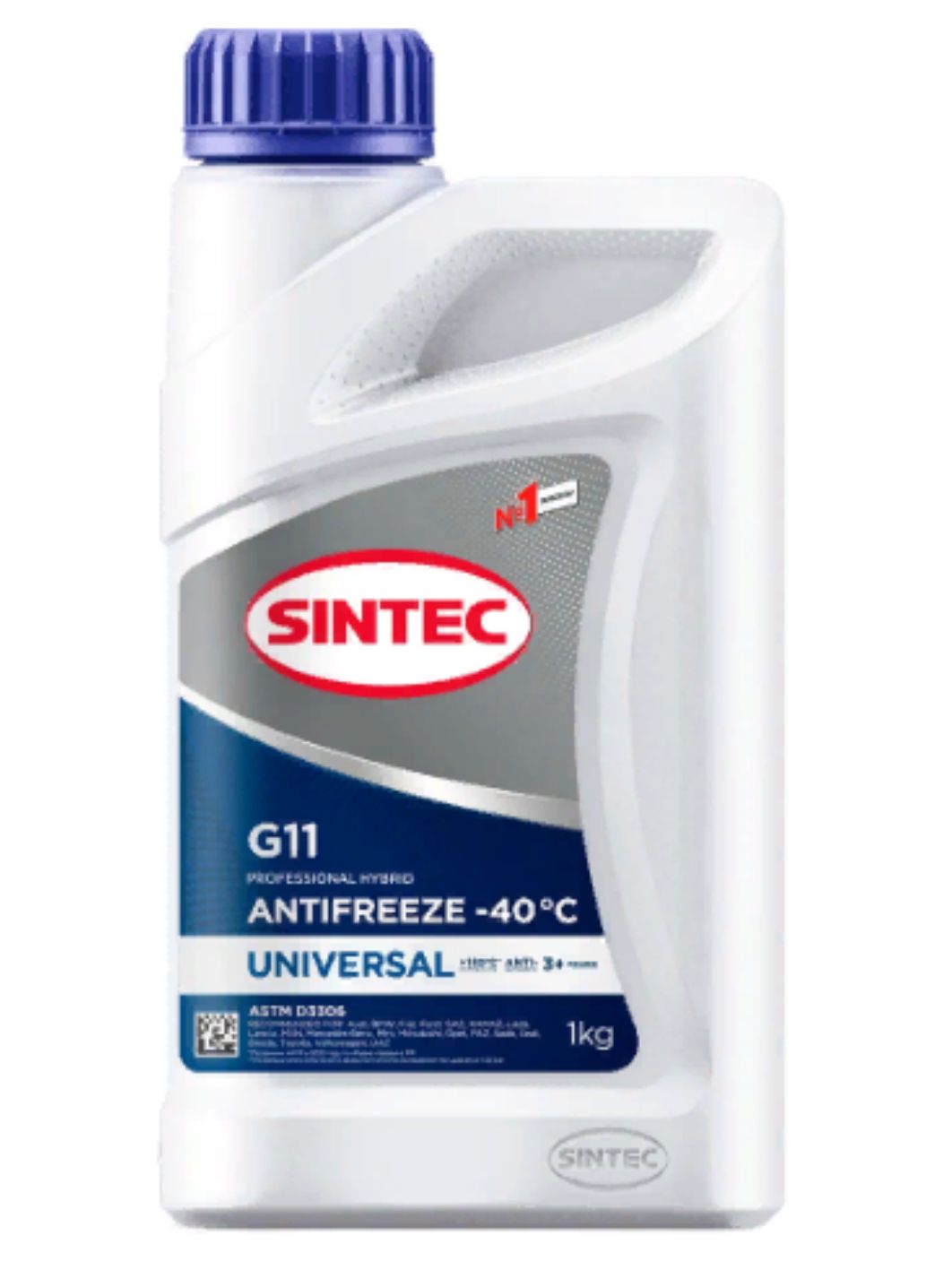 Антифриз SINTEC UNIVERSAL G11 1кг синий