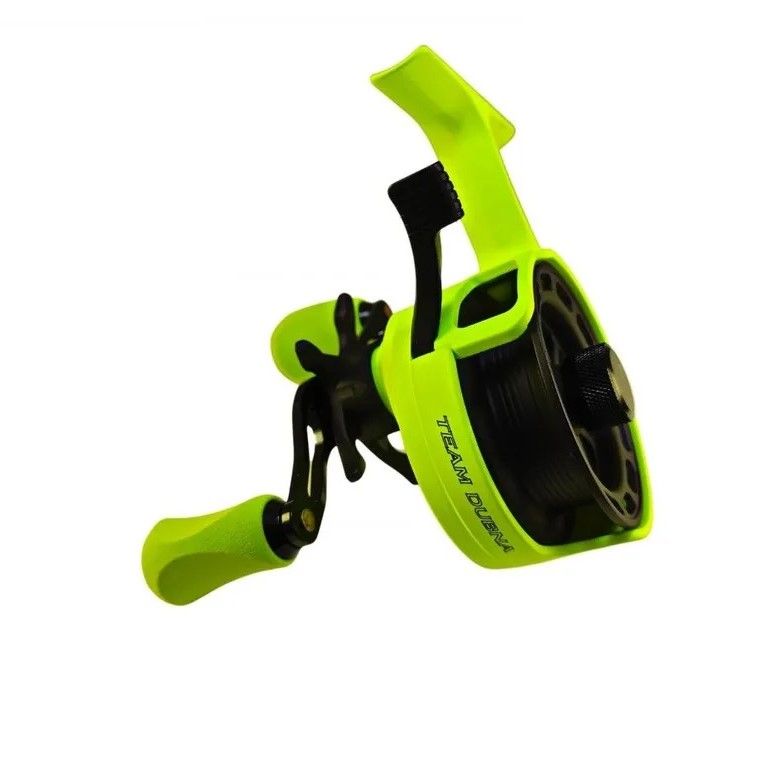 Катушка зимняя Jig It Team Dubna Vib Special G2 LIME,  right hand