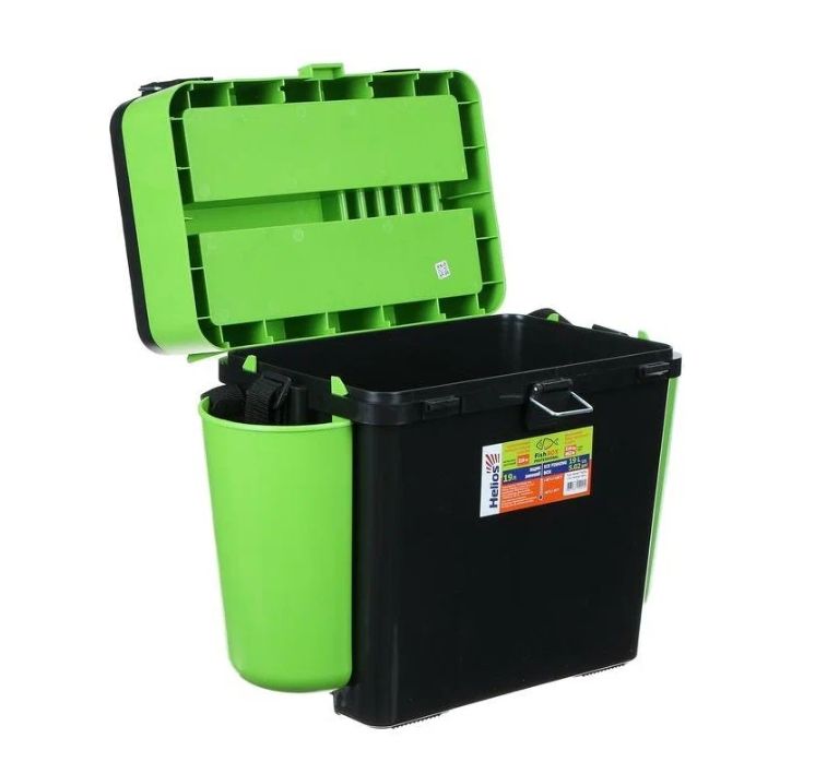 Ящик зимний "FishBox" (19л) зеленый Helios