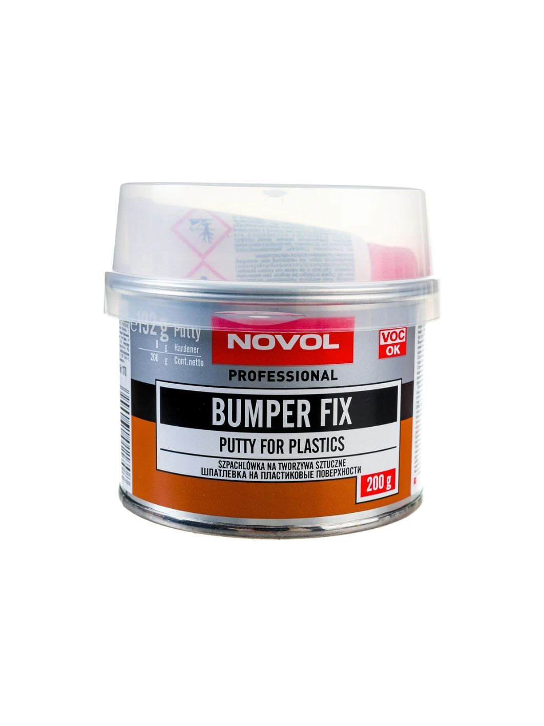 Шпатлевка NOVOL BUMPER-FIX 1170 200гр