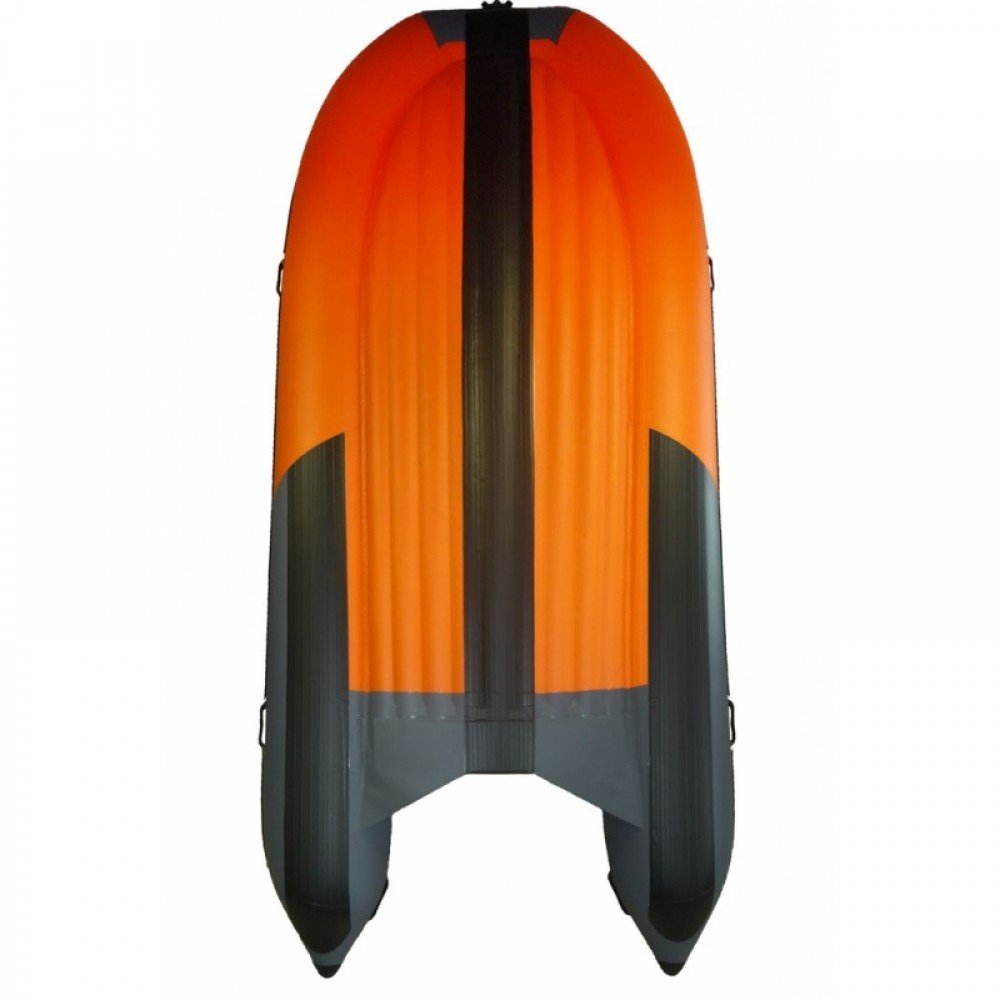 Лодка надувная "Навигатор 335 НДНД Light" оранжево-черная