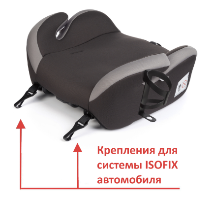 Детское сиденье "BOOSTER" муссон люкс "Kids Planet" Pallas FIX (от 6 до 12лет) (22-36 кг)