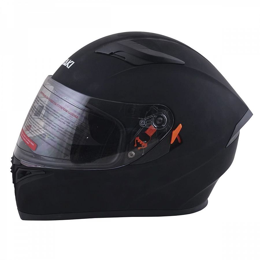 Шлем интеграл Ataki JK316 Solid черный матовый XL