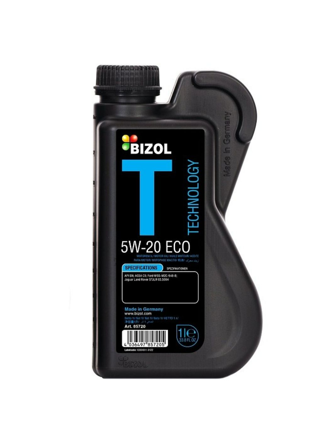 BIZOL Technology 5W20 C5 1L синтетическое моторное масло
