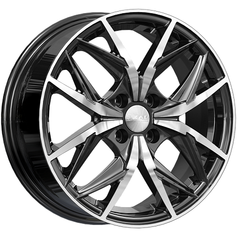 Литой диск СКАД Асти 6x16/4x100 D54.1 ET49 Алмаз комплект 4шт.