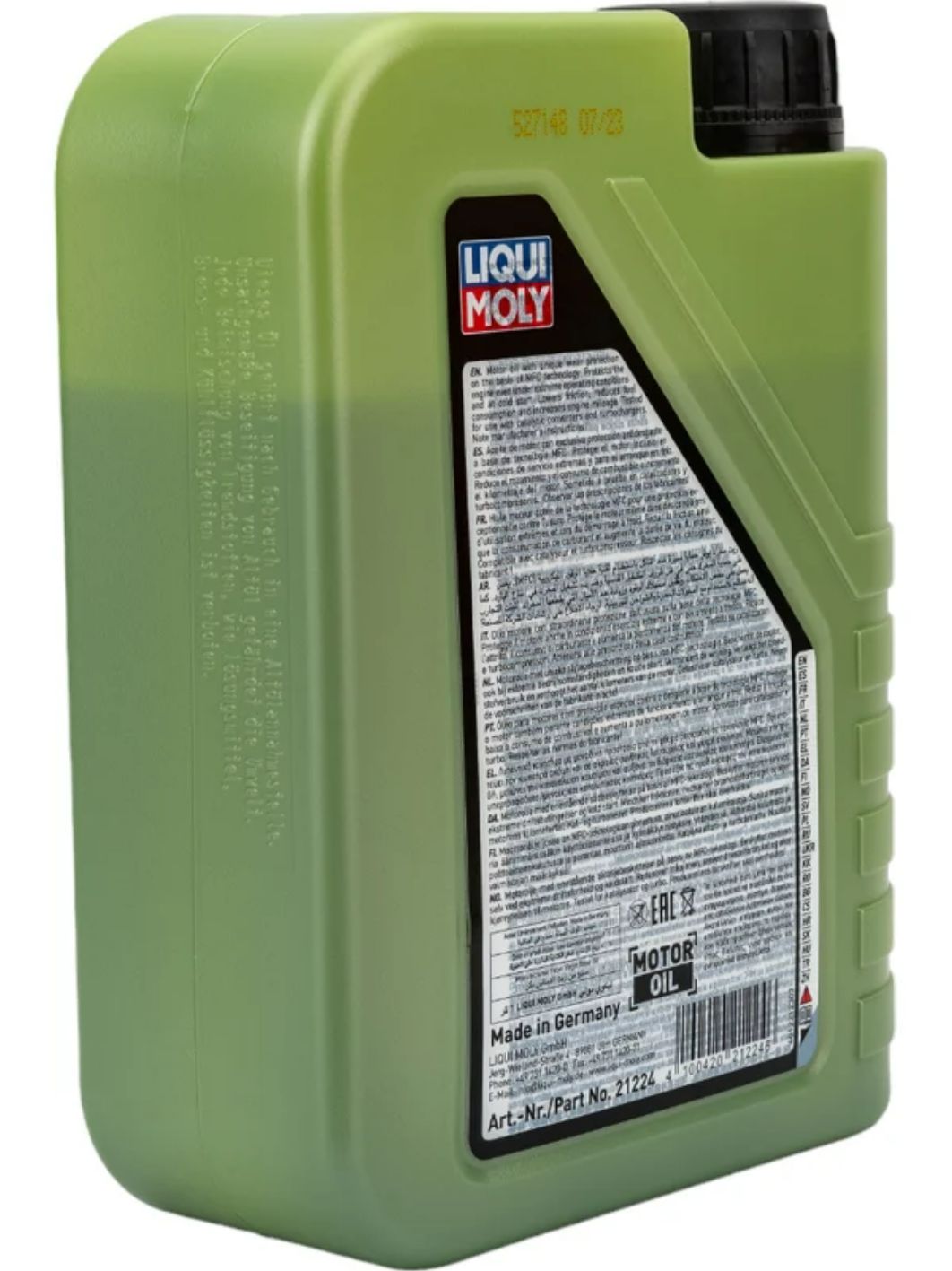 LIQUI MOLY "Molygen New Generation DPF" 5W30 1L синтетическое моторное масло 21224