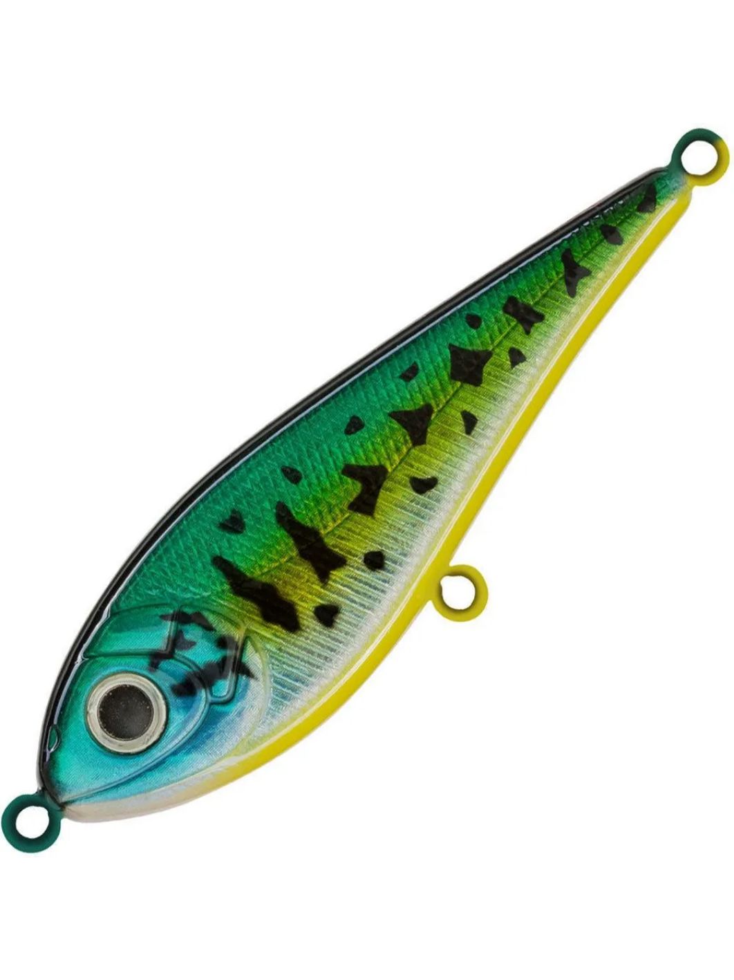 Воблер Джеркбейт Strike Pro Buster Jerk II Shallow Runner,  120 мм,  37 гр,  Загл. 0, 3м.-2, 0м.,  Медленно всплывающий,  цвет: 945V Venom Perch,  (EG-049#945V)