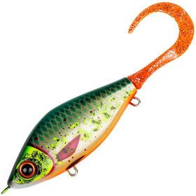 Воблер Джеркбейт Strike Pro Guppie Jr,  110 мм,  70 гр,  Загл. 0, 5м.-3, 0м.,  Тонущий,  цвет: C780F The Saint,  (EG-208A#C780F)