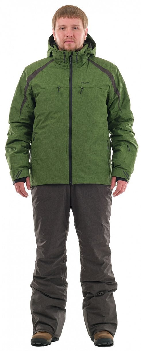 Костюм Аргус (плащевая,  зеленый/серый) (р-р 60-62 рост 182-188) м