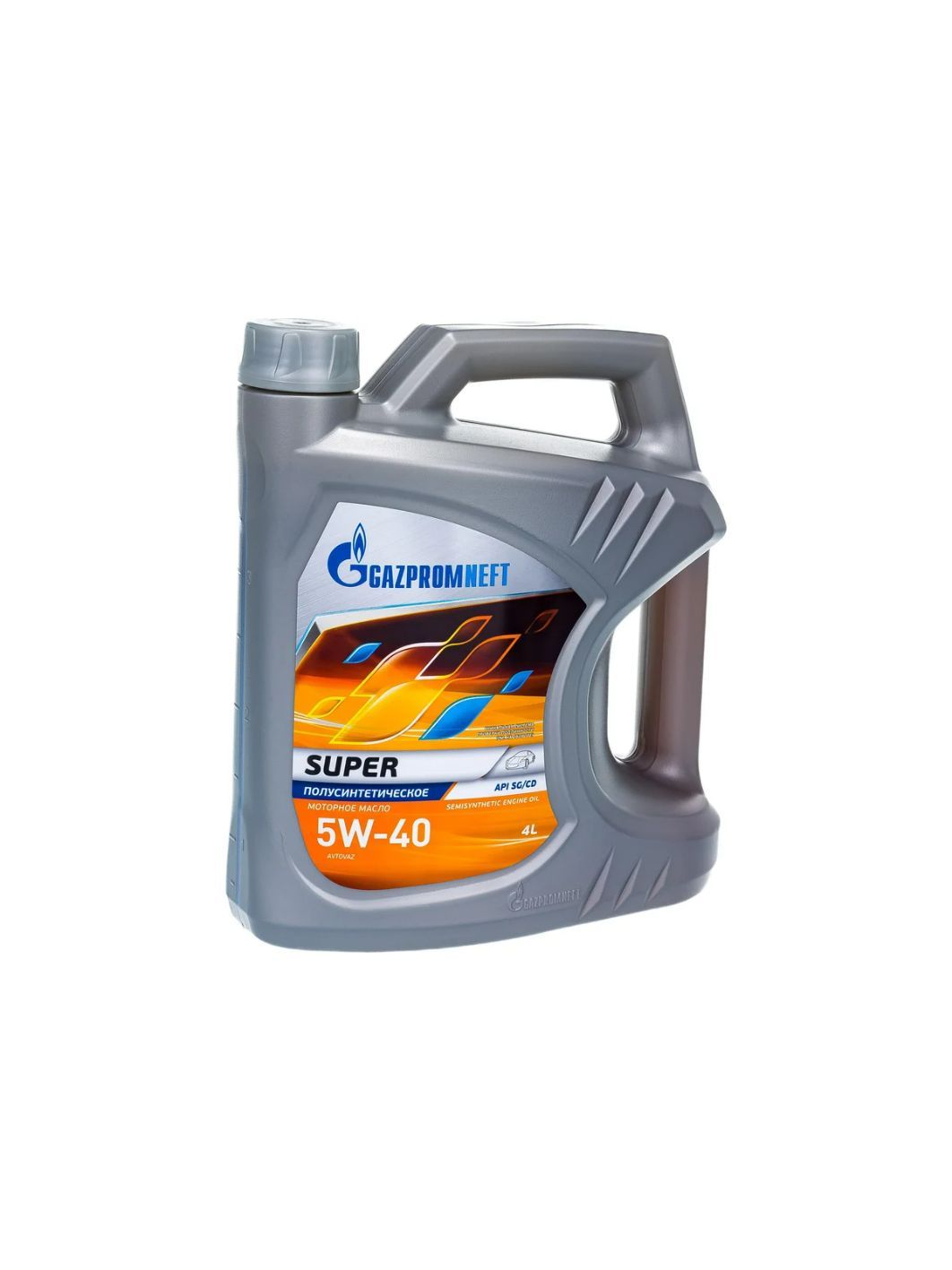 ГАЗПРОМНЕФТЬ 5w40 Супер SG/CD 4л синтетическое моторное масло