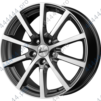 Литой диск iFREE BIG BYZ 7x17/5x114.3 D60.1 ET45 блэк джек комплект 4шт.
