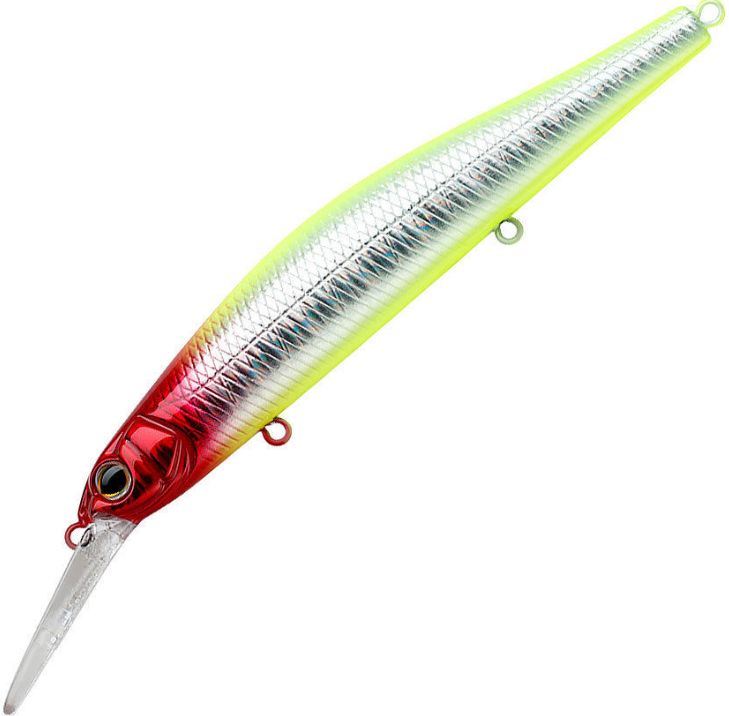 Воблер Минноу Strike Pro Inquisitor MDR 110SP,  110 мм,  17, 3 гр,  Загл. 1, 0м.-2, 5м.,  Нейтральный,  цвет: X10-SBO Clown Silver,  (EG-193BXL-SP#X10-SBO)
