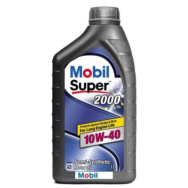 MOBIL 10W40 SUPER-2000 1L полусинтетическое моторное масло