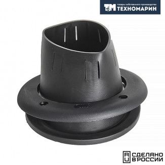 Кожух для пучка тросов черный 010191BT