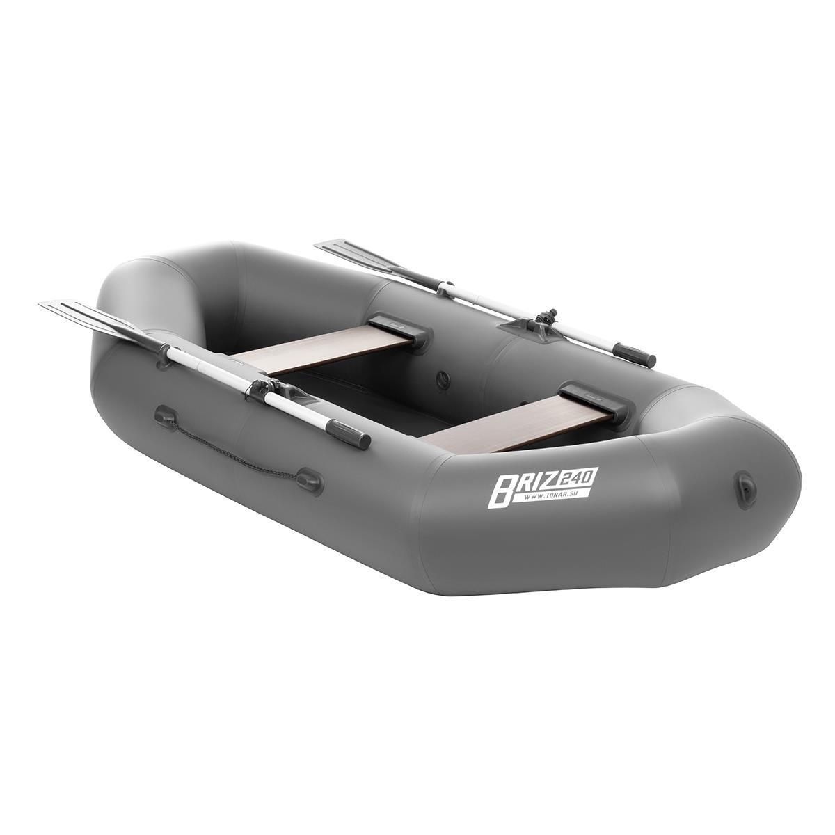Лодка Бриз 240 серая Тонар