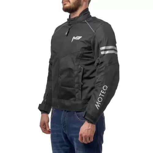 Куртка текстильная MOTEQ AIRFLOW черная S