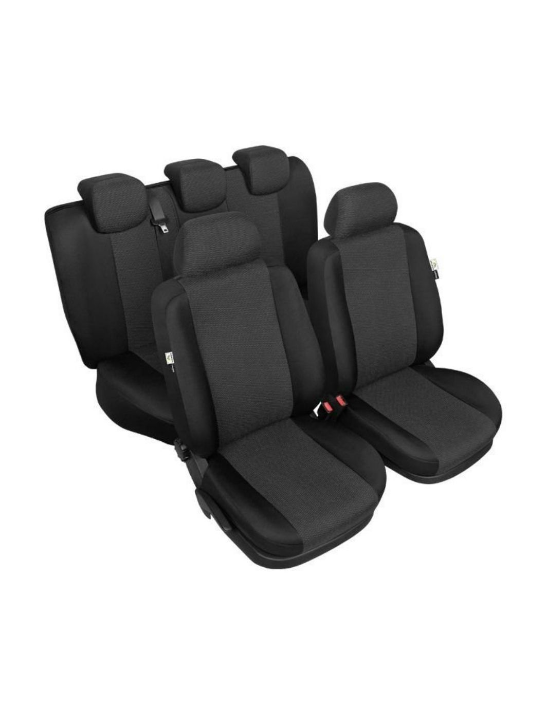 Авточехлы VW Golf V (2005-) (жаккард-кожзам)