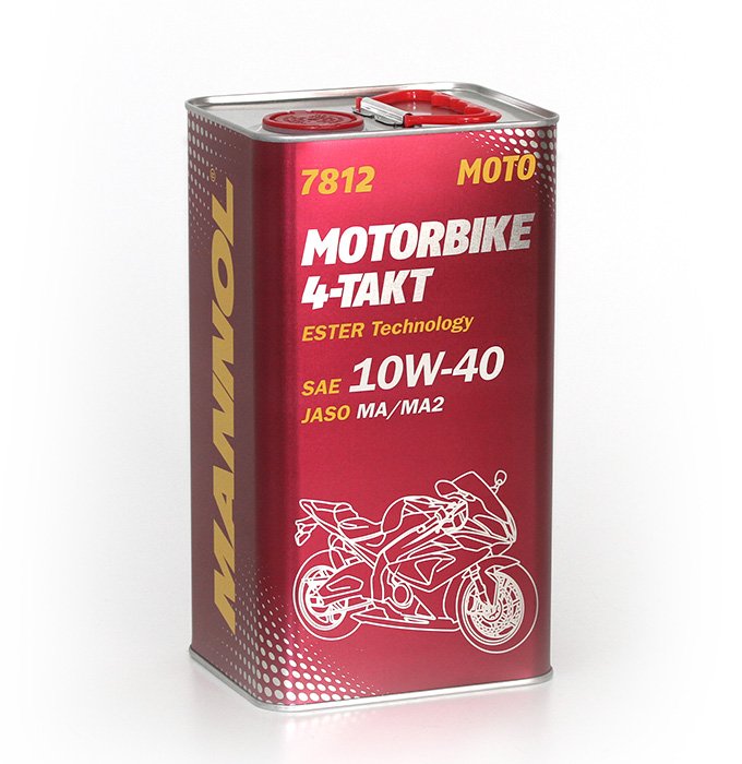 MANNOL Motorbike 4-Takt 10W40 7812 4л синтетическое моторное масло