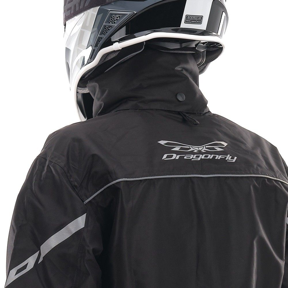 Куртка - дождевик DRAGONFLY EVO BLACK (мембрана 10000/8000) S