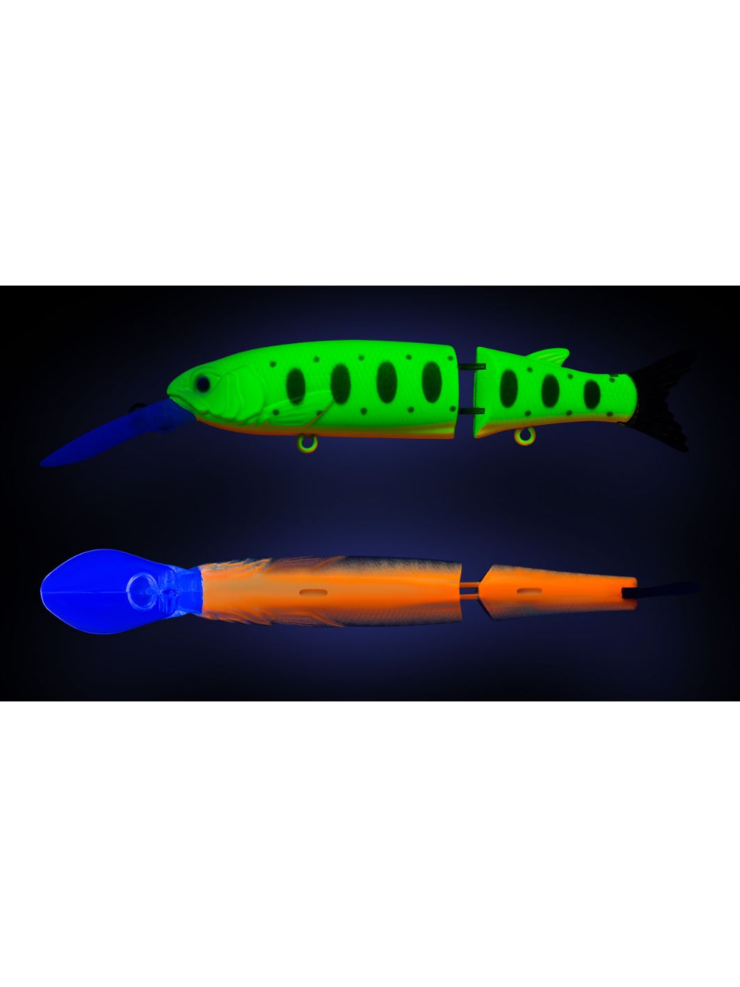 Воблер Составной Strike Pro Glider-X 105L,  105 мм,  14, 4 гр,  Загл. 1, 5м.-3, 5м.,  Нейтральный,  цвет: A178S Lemon Mat Tiger,  (EG-157L-SP#A178S)