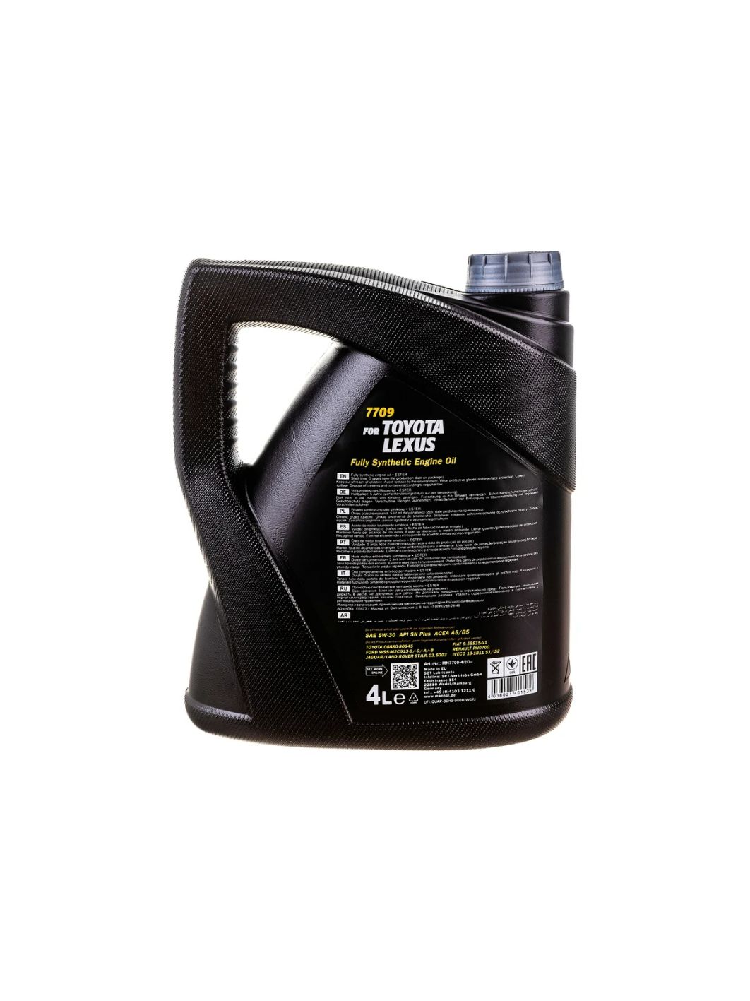 MANNOL for Toyota Lexus 5W30 7709 4л синтетическое моторное масло