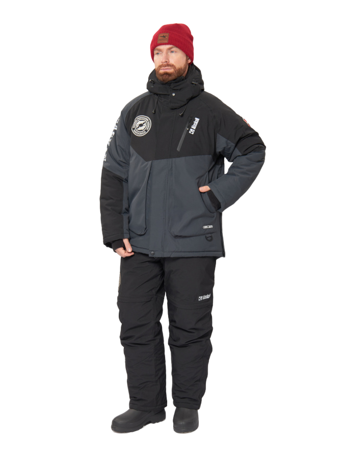 Костюм зимний Alaskan Savoonga XXL серый/черный м