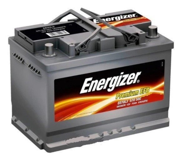 70 евро/570500* Energizer EFB Аккумулятор зал/зар