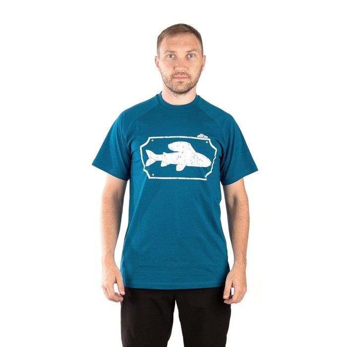 Футболка GRAYLING Siberian Silver (Сибериан Сильвер) (хлопок,  синий) (р-р M)