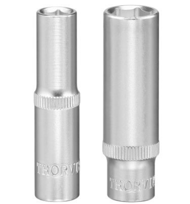 головка торцовая 1/4" 6-гранная удлиненная 10мм thorvik fs11410