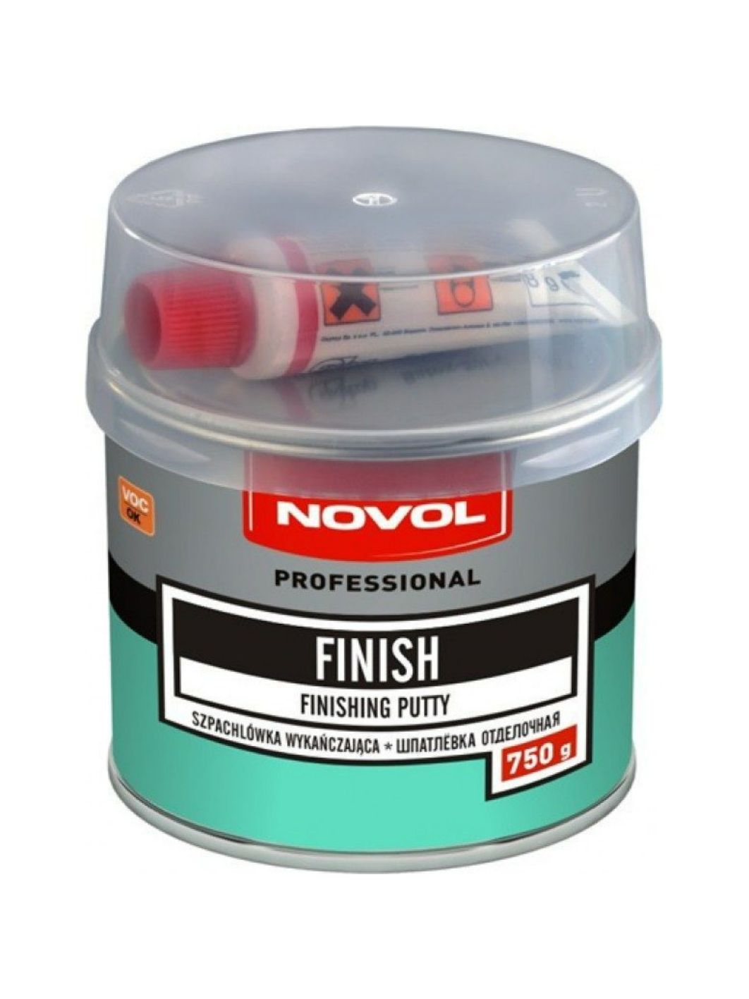 Шпатлевка NOVOL 1122 FINISH 750гр отделочная