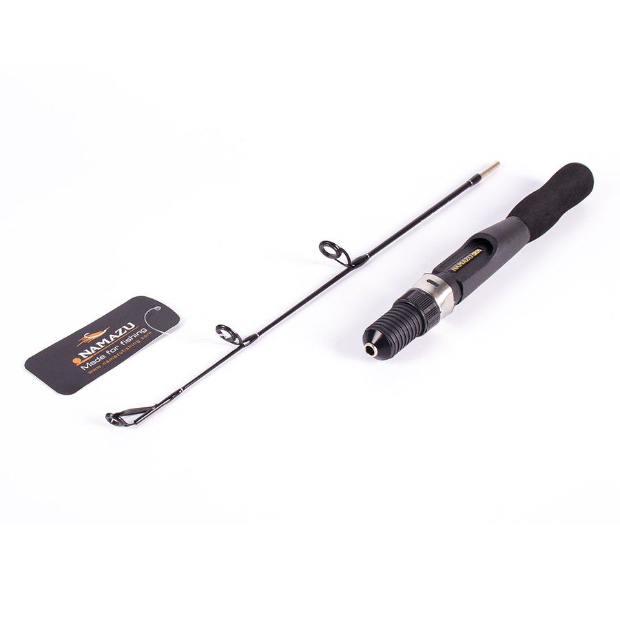 Удочка зимняя Namazu Pro IGP Pike Edition compact, штекерная карбоновая, 50 см 