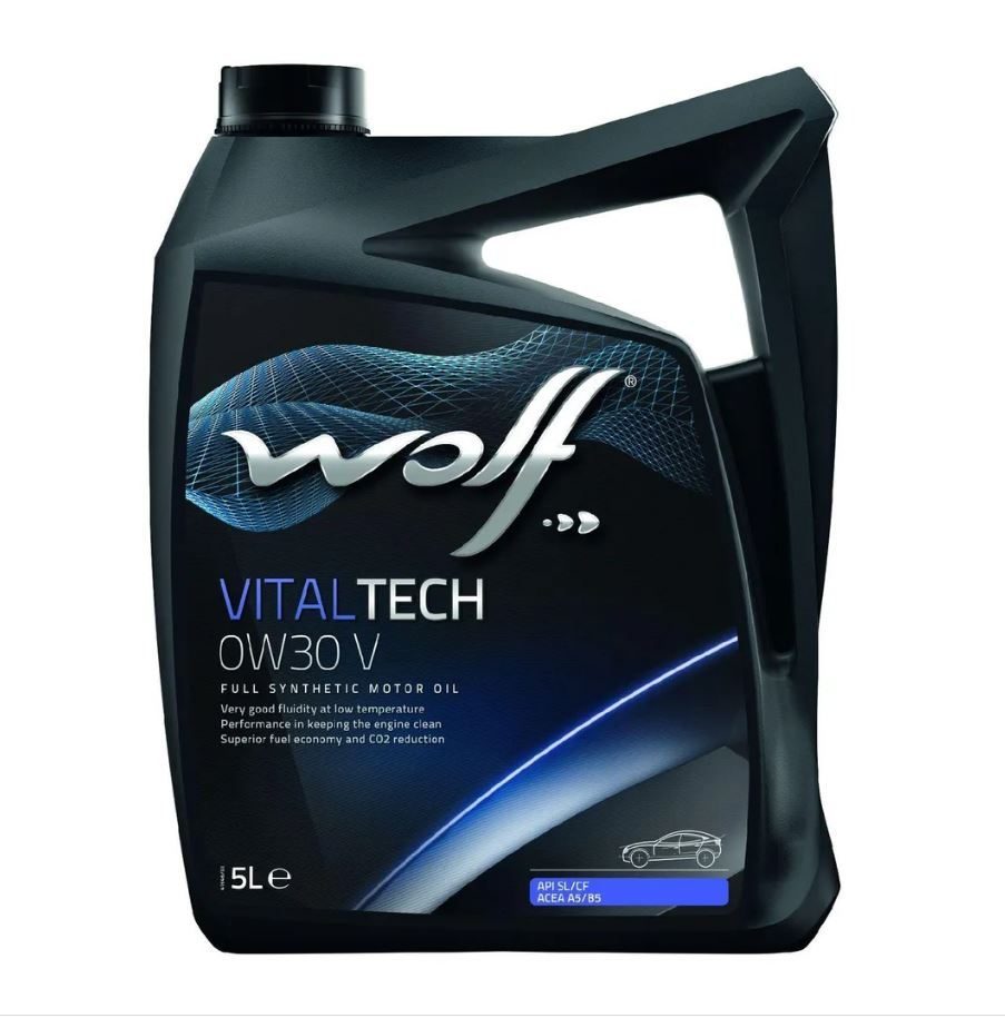 WOLF VITALTECH 0W30 V 5л синтетическое моторное масло