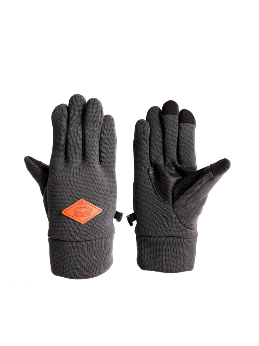 Перчатки Alaskan с флисовым подкладом XL серые (AG18508-XL) м