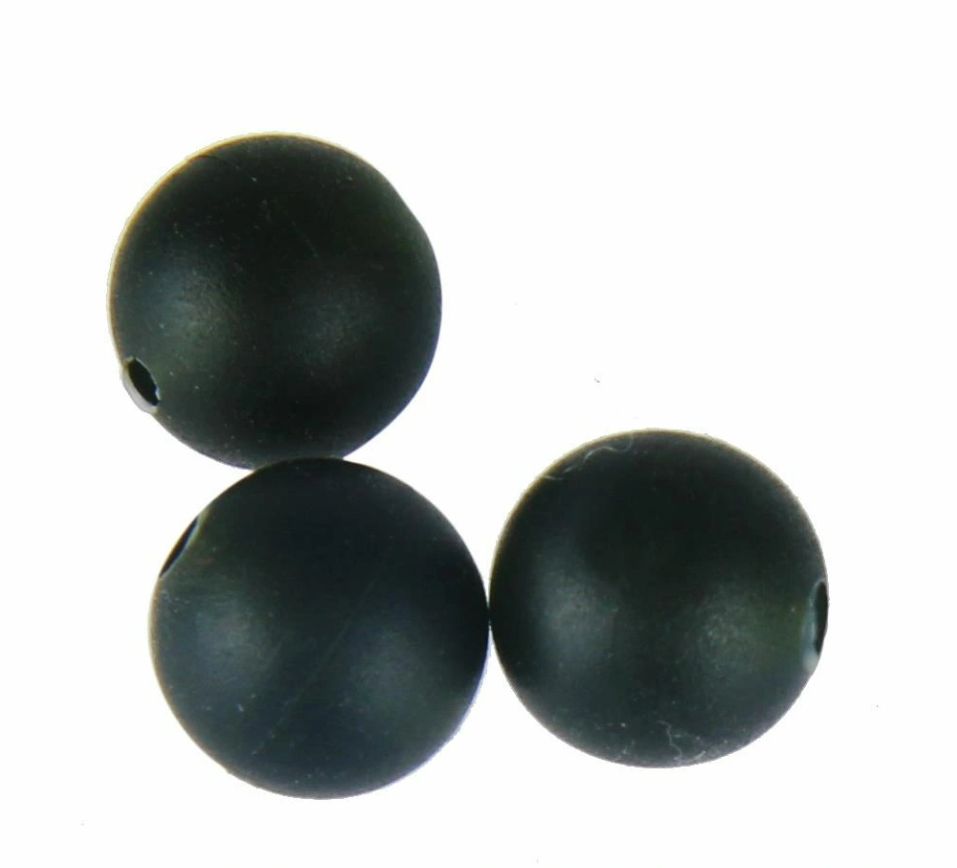 Бусина силиконовая 5mm (10шт) зеленая (PR-JY-PJ-13GL-5-G) COONOR