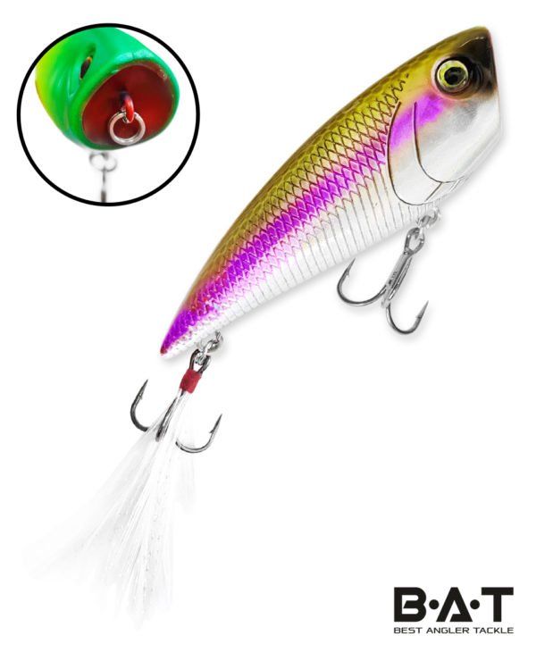 Воблер BAT Crow Pop ВТ059 (70 mm.; 7 g.; TopWater) # CS13