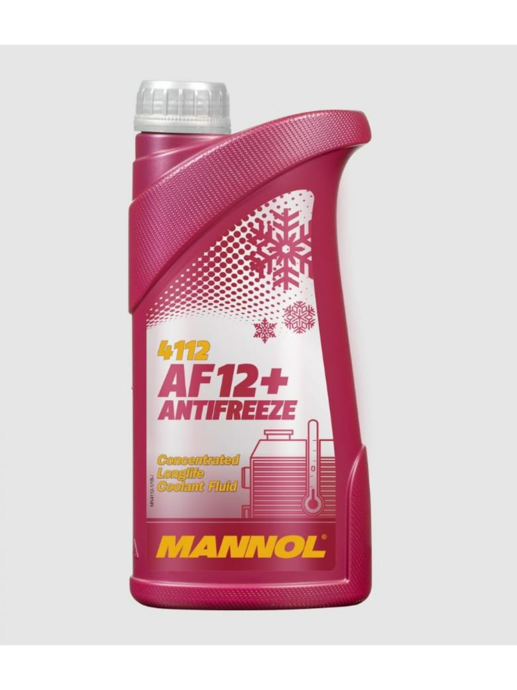 Антифриз MANNOL Antifreeze AF12+ Longlife 4112 1л красный концентрат