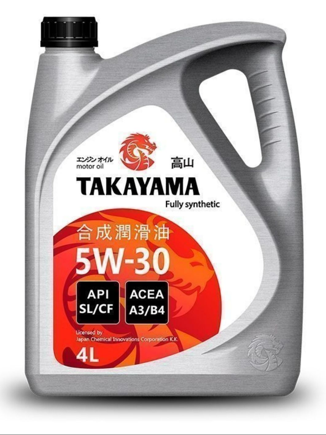 TAKAYAMA PL 5W30 АPI SN/CF C3 4L синтетическое моторное масло