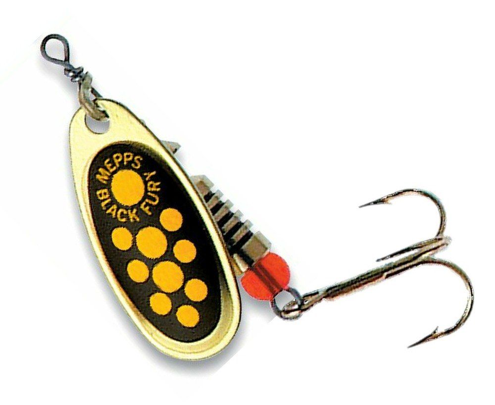 Блесна вращающаяся Mepps "Black FURY 3 /6,5гр/ Gold/Orange