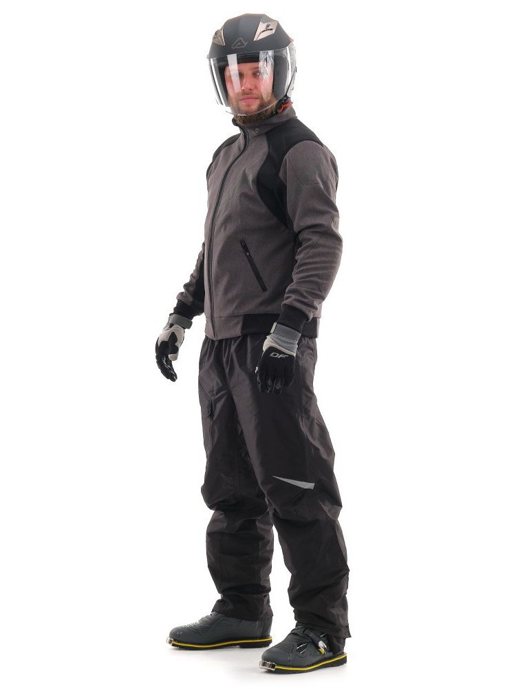 Штаны - дождевик DRAGONFLY EVO BLACK 2023 (мембрана 10000/8000) XXL