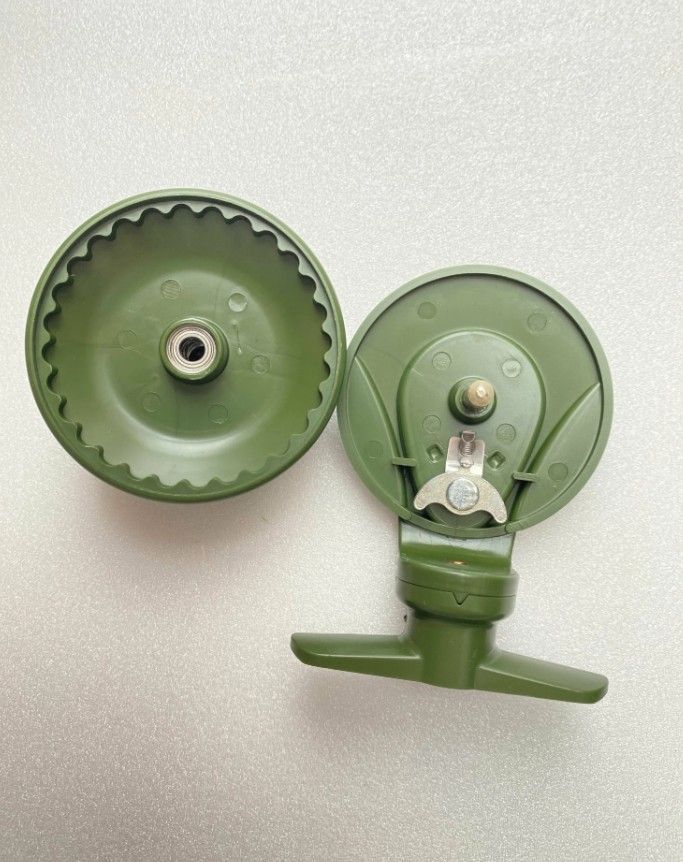 Катушка "Удача" (A-elita), проводочная, внешний диаметр шпули 80 мм, цв. зеленый