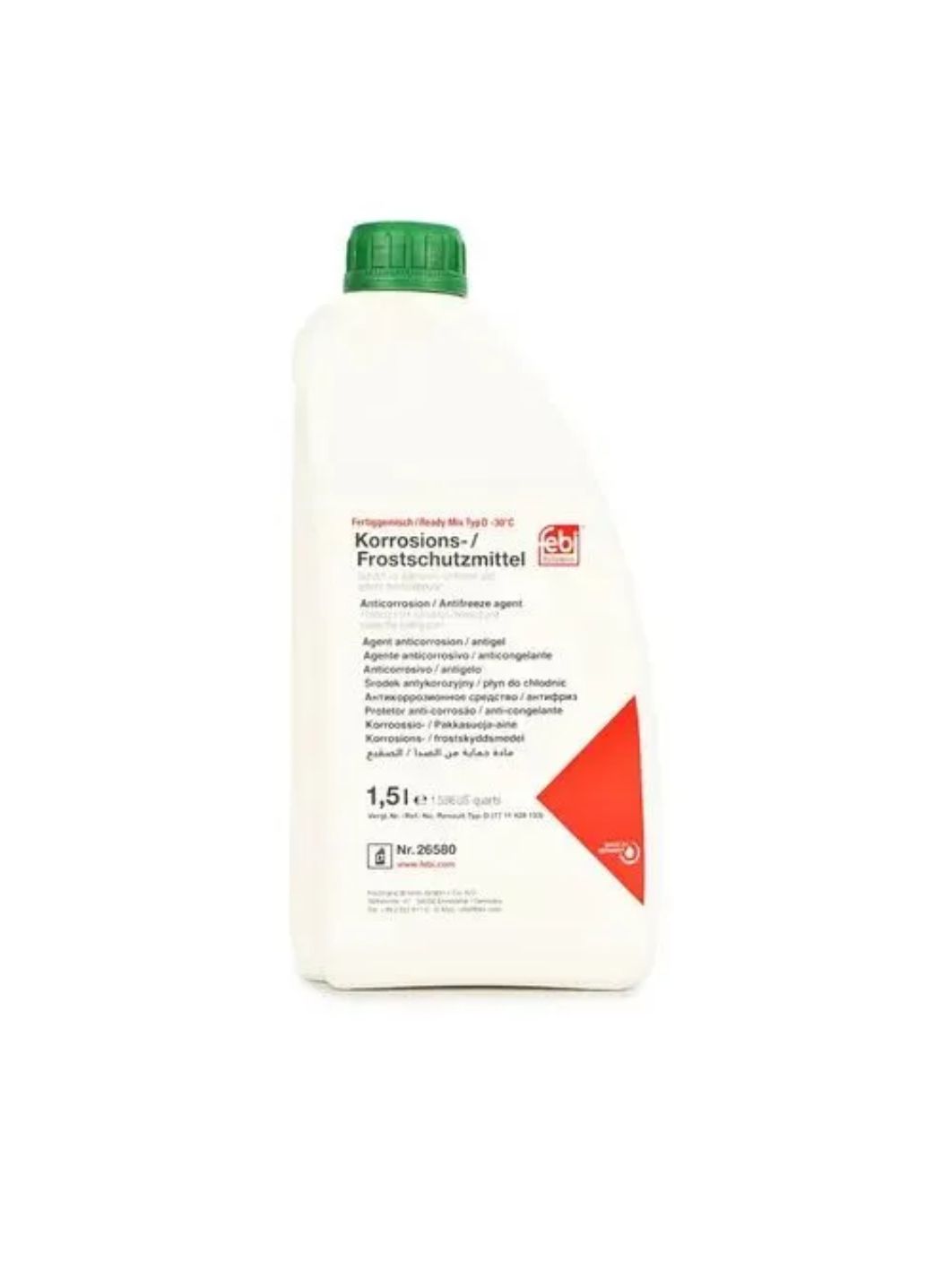Антифриз FEBI RENAULT Type D готовый зеленый 1, 5л